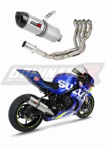 Suzuki GSXR 1000 2017 - 2021 Ligne complète d'échappement Collecteur Silencieux HP1 + dB killer medium