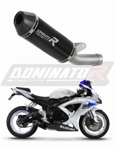 Suzuki GSXR 750 K8 K9 L0 2008 - 2010 Pot d'échappement Silencieux HP3 NOIR LOW LEVEL + dB killer medium