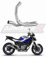 decat mid muffler DOMINATOR Mid Pipe fits to SUZUKI SFV 650 GLADIUS 2009  2015 5