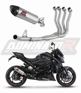 Suzuki GSX-S 1000 / F 2015 - 2020 Ligne complète d'échappement Collecteur Silencieux HP8 + dB killer medium