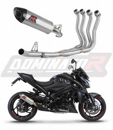 kompletny układ wydechowy z tłumikiem DOMINATOR Full System HP8 pasujący do motocykla Suzuki GSX-S 1000 / F 2015 - 2020 6