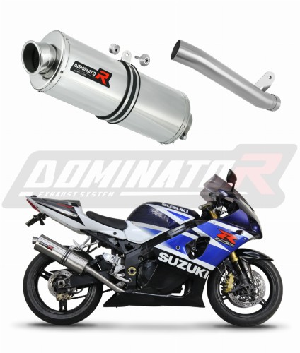 Suzuki GSXR 1000 K1-K4 2001 - 2004 Slip-on Exhaust Muffler Auspuff Sportauspuff Silencer Echappement Silencieux Scarico Scarichi Escape Marmitta Wydech Tłumik OV DOMINATOR EXHAUST SYSTEM x