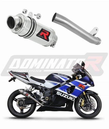Suzuki GSXR 1000 K1-K4 2001 - 2004 Slip-on Exhaust Muffler Auspuff Sportauspuff Silencer Echappement Silencieux Scarico Scarichi Escape Marmitta Wydech Tłumik GP 1 DOMINATOR EXHAUST SYSTEM x