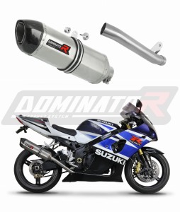 Suzuki GSXR 1000 K1 - K4 2001 - 2004 Pot d'échappement Silencieux Slip-on HP1 + dB killer medium