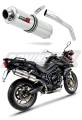 échappement silencieux DOMINATOR rond compatible avec la moto Triumph TIGER 800 XC XR 2015  2017 6