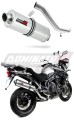 échappement silencieux DOMINATOR ovale compatible avec la moto Triumph TIGER EXPLORER 1200 2012  2015 5