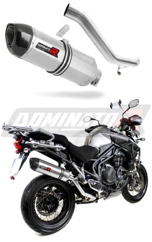 échappement silencieux DOMINATOR HP1 compatible avec la moto Triumph TIGER EXPLORER 1200 2012  2015 5