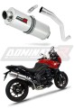 échappement silencieux DOMINATOR ovale compatible avec la moto Triumph TIGER SPORT 1050 2016  2020 6