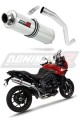 exhaust muffler DOMINATOR ROUND fits to Triumph TIGER SPORT 1050 2016  2020 6