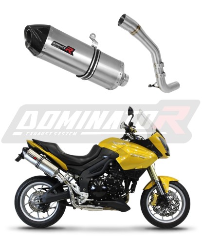 échappement silencieux DOMINATOR HP7 compatible avec la moto Triumph Tiger 1050 2006  2012 6