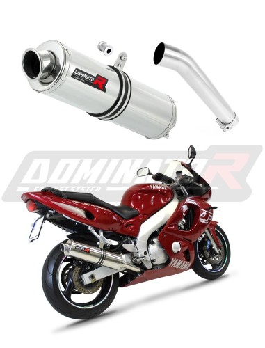 wydech tłumik DOMINATOR Okrągły pasujący do motocykla Yamaha YZF 600 R Thundercat 1996 - 2006 7