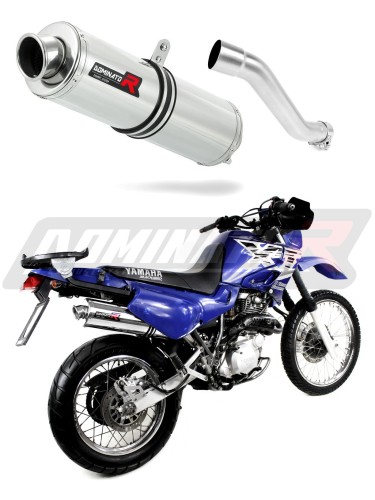 échappement silencieux DOMINATOR rond compatible avec la moto Yamaha XT 600 1990  2004 5