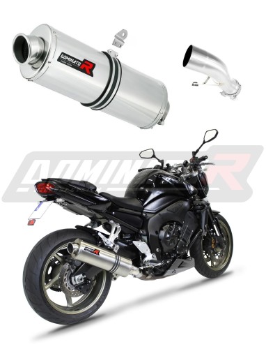FZ1 FAZER 1000 EXHAUST Yamaha Muffler Auspuff Sportauspuff Silencer Echappement Silencieux Scarico Scarichi Escape Wydech Tłumik ROUND 2006 - 2015 DOMINATOR x