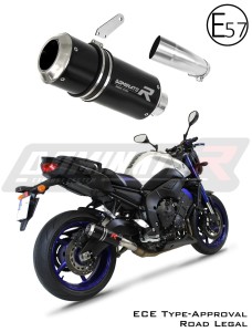 FZ 8 N / FZ8 S FAZER Homologué Exhaust Echappement GP NOIR 2010 - 2016