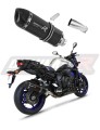 échappement silencieux DOMINATOR HP1 noir compatible avec la moto Yamaha FZ8 FAZER 2010  2016 7