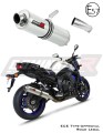 échappement silencieux DOMINATOR homologué rond compatible avec la moto FZ 8 N / FZ8 S FAZER 2010  2016 8
