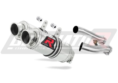 exhaust muffler DOMINATOR GP1 fits to Yamaha XJR 1200 1995  1998 3