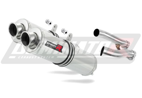 exhaust muffler DOMINATOR ROUND fits to Yamaha XJR 1200 1995  1998 3