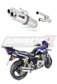 échappement silencieux DOMINATOR ovale compatible avec la moto Yamaha XJR 1300 99 06  5