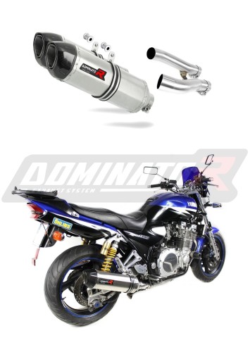 échappement silencieux DOMINATOR HP1 compatible avec la moto Yamaha XJR 1300 99 06  5