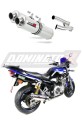 échappement silencieux DOMINATOR rond compatible avec la moto Yamaha XJR 1300 99 06  5