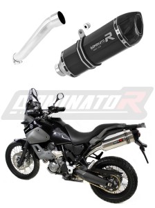 Yamaha XT 660 Z TENERE 2008 - 2016 Pot d'échappement Silencieux HP1 NOIR + dB killer medium