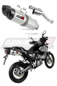 Yamaha XT 660 Z TENERE 2008 - 2016 DUAL Pot d'échappement Silencieux HP1 + dB killer medium