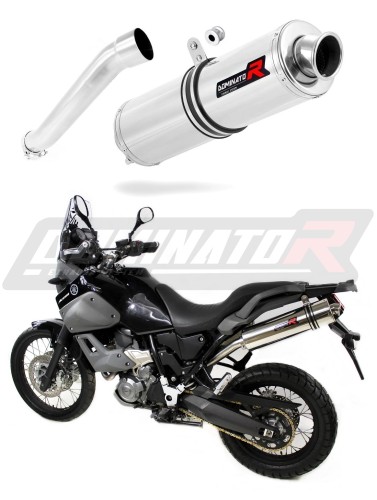 échappement silencieux DOMINATOR rond compatible avec la moto Yamaha XT 660 Z TENERE 2008  2016 5