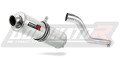 échappement silencieux DOMINATOR rond compatible avec la moto Yamaha TTR 250 1999  2006 3