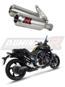 Yamaha V MAX 1700 2009 - 2019 Pot d'échappement Silencieux GP + dB killer medium