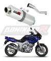 échappement silencieux DOMINATOR ovale compatible avec la moto Yamaha TDM 850 Right Side 1996  2001 6