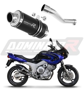 Yamaha TDM 850 Right Side 1996 - 2001 Pot d'échappement Silencieux GP1 NOIR + dB killer medium