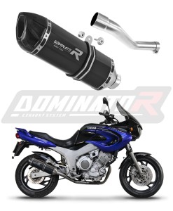 Yamaha TDM 850 Right Side 1996 - 2001 Pot d'échappement Silencieux HP1 NOIR + dB killer medium