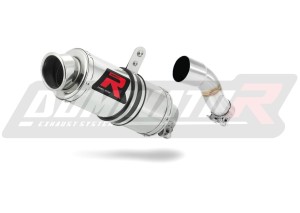 Yamaha YBR 250 Pot d'échappement Silencieux GP1 + dB killer medium