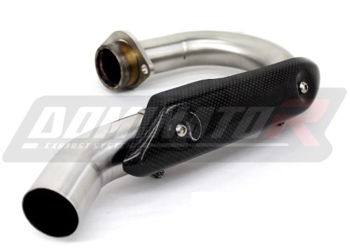 YZF YZ 250 F Exhaust Header Head pipe Linkpipe Downpipe Kolano 2010 - 2013 DOMINATOR  x