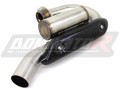 YZF YZ 250 F Exhaust Header Head pipe Linkpipe Downpipe Kolano with PowerBomb 2010 - 2013 DOMINATOR  x