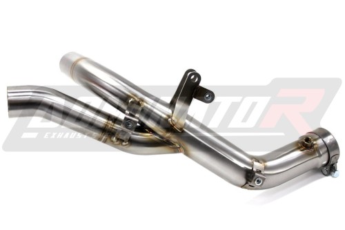 decat silencieux central DOMINATOR Mid Pipe compatible avec la moto YZF R1 1000 RN22 2009  2014 2