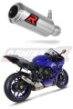 YZF R1 R1M 1000 RN32 EXHAUST Yamaha Muffler Auspuff Sportauspuff Silencer Echappement Silencieux Scarico Scarichi Escape Wydech Tłumik GP 2015 - 2016 DOMINATOR x
