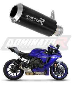Yamaha YZF R1 1000 RN32 2015 - 2016 Pot d'échappement Silencieux GP NOIR + dB killer medium