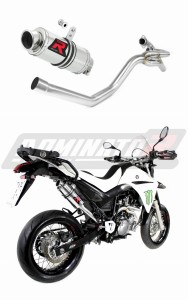 Yamaha XT 660 X 2004 - 2016 collecteur latéral 2 en 1 Pot d'échappement GP1 + dB killer medium