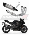 système d’échappement complet avec silencieux DOMINATOR Full System titane HP6 compatible avec la moto Yamaha YZF R1 1000