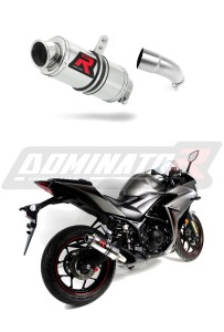 Yamaha YZF R3 2015 - 2018 Pot d'échappement Silencieux GP1 + dB killer medium
