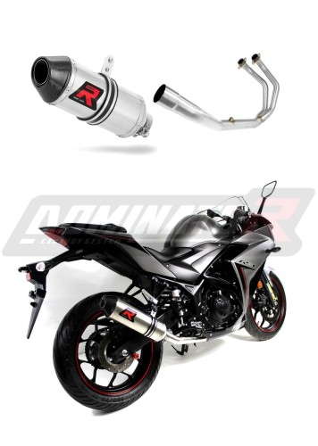 système d’échappement complet avec silencieux DOMINATOR Full System HP3 compatible avec la moto Yamaha YZF R3 2015  2018 6