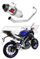 MT-125 EXHAUST FULL SYSTEM Yamaha Muffler Auspuff Sportauspuff Silencer Echappement Silencieux Scarico Scarichi Escape Wydech Tłumik Carbon Tip HP3 2014 - 2019 DOMINATOR  x