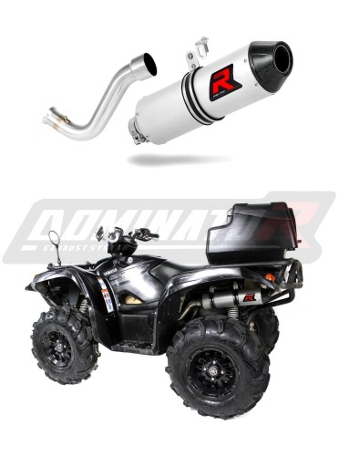 échappement silencieux DOMINATOR MX2 compatible avec la moto Yamaha GRIZZLY 700 EPS 2016  2018 5