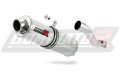 échappement silencieux DOMINATOR rond compatible avec la moto Yamaha XT 600 1982  1986 3