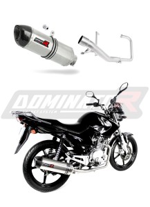 Yamaha YBR 125 2009 - 2018 Ligne complète d'échappement Collecteur Silencieux HP1 + dB killer medium
