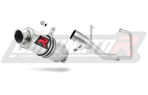 Yamaha YBR 125 2000 - 2008 Ligne complète d'échappement Collecteur Silencieux GP1 + dB killer medium