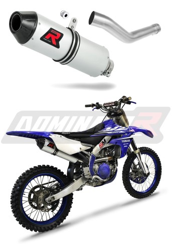 YZ 450 F YZF EXHAUST Yamaha Muffler Auspuff Sportauspuff Silencer Echappement Silencieux Scarico Scarichi Escape Wydech Tłumik MX 2018 - 2019 DOMINATOR x