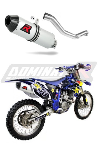 YZF 450 Exhaust Yamaha Muffler Auspuff Sportauspuff Silencer Echappement Silencieux Scarico Scarichi Escape Wydech Tłumik Carbon Tip MX 2003 - 2005 DOMINATOR  x